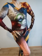Onesie kombinezon kostium gimnastyka akrobatyka creepy circus cyrk