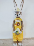 ZAJĄC WIELKANOCNY DEKORACJA OZDOBA PREZENT + GRATIS