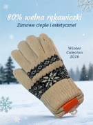 Rękawiczki nowe z metką na zimę 