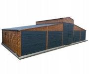 Hala Wiata blaszana Premium 15m x 8m profil ocynk Premium