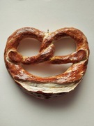 Bombka zawieszka na choinkę ręcznie robiona z papier mache 