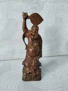 Drewniana figurka Buddy 