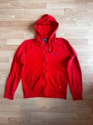 Polo Ralph Lauren Bluza z kapturem rozpinana zip hoodie red horse blue