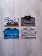 zestaw koszulek z długim rękawem marki H&M roz. 98/104 bawełniane