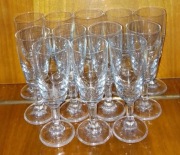 Vintage PRL lata 70te Sudety kieliszki do brandy likieru wódki 12 sztuk.  J