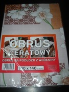 Cerata obrus ceratowy na podłożu z włókniny kwiaty