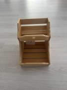 DREWNIANE SKRZYNKI NA OWOCE WARZYWA ZIEMNIAKI IKEA CHOKLADHAJ IKEA