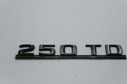 Logo bagażnika Mercedes-Benz W124 250TD