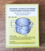 Wojskowy zestaw do gotowania i podgrzewania