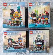 LEGO 40703 + 40704 + 40705 + 40706 - Mikro-miasto Ninjago