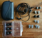 Słuchawki dokanałowe Etymotic Hf5 plus pianki Comply T100