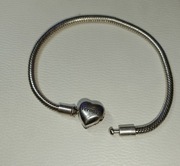 Bransoletka Verona, Srebro 925, /do charmsów/ dł. 17,5 cm.