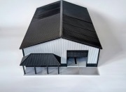 Garaż XXL w skali 1:64