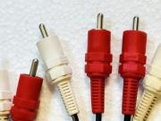 Technics kable RCA 3szt przewody czincz chinch oryginalne Japan