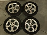 Opony letnie 205/55 R16 + felgi aluminiowe 5x108 (Ford Mondeo Mk3, podobny)