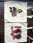 Torby bawełniane torebki tote bags bawełna cotton beżowa billie eilish