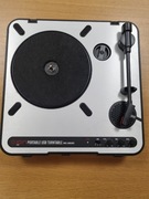 Przenośny gramofon ION iPTUSB, baterie,zasilacz, wbudowany głośnik, USB