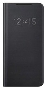 ETUI Z KLAPKĄ ORYGINALNE POKROWIEC LED SAMSUNG GALAXY S21+ PLUS CZARNY