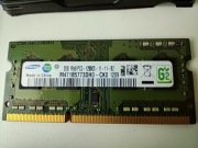 2GB RAM SO-DIMM DDR3 PC3 10600 CL9 SAMSUNG