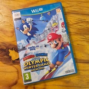 MARIO SONIC OLYMPIC WINTER GAMES SOCHI 2014 Nintendo Wii U Stan 9/10