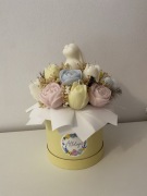 Stroik wielkanocny ze świec sojowych 