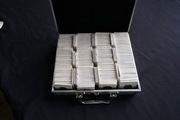 monety w kasetce aluminiowej 300 sztuk także srebrne po zbieraczu