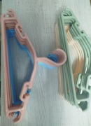 Wieszaki do ubrań dziecięce 36 szt kolorowe