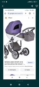 Wózek podstawowy anex sport 2 w 1 z adapterami 
