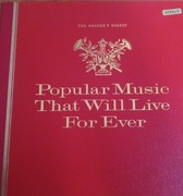 Zestaw płyt winylowych Popular Music That Will Live Forever 