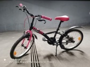 Rower DECATHLON różowy B-TWIN Misti Girl 300 koła 20"