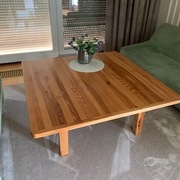 Stół do salonu - lite drewno sosnowe lakierowane