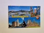 Sandomierz Polska Magnes na lodówkę 9x6 cm pamiątka prezent