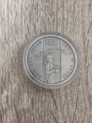 Moneta 20 złotych Pamięci ofiar getta w Łodzi.