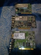 TV Tuner 3 szt PCI.sprawne.pinacle system wintv avermedia