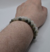 Komplet dwóch bransoletek awenturyn zielony 8mm/19cm