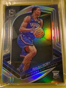 2019-20 SPECTRA #132 THUNDER Isaiah Roby RC SILVER PSA9 pop2