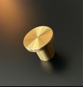 Zestaw 6 sztuk PREMIUM Uchwyt Gałka meblowa z mosiądzu