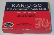 KAN-U-GO / ZABYTKOWA GRA KARCIANA / 1934