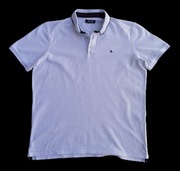 JACK & JONES t-shirt oryginalna biała koszulka polo rozmiar XL