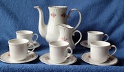 Garnitur do espresso z Zakładów Porcelany Bogucice 