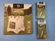 ZESTAW WILD TREK: KUCHENKA, KRZESIWO (2 sztuki).