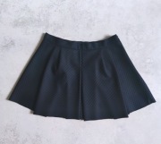 Zara Studio mini kratka kontrafałdy kieszenie XS 