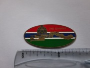 Magnes na lodówkę - 824g. GAMBIA Afryka MAPA 