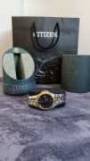 Zegarek Citizen Eco-Drive E111-K15699 HSW Date Bi color oryginal box