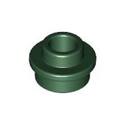 LEGO Plate round okrągły dark green 85861 x600 szt. 