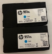 HP WKŁAD TUSZ 951 XL CN046AE CYAN ORYINAŁ CHIP PUSTY 