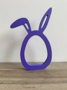 Dekoracja Wielkanocna Jajko Z Uszami Ozdoba Stojąca Wiosenna Dekoracja