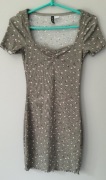 Sukienka H&M Divided XS w kwiatuszki 