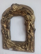 Gipsowa ramka na lustro