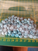 Kaboszony ceramiczne  1cm 5 szt 